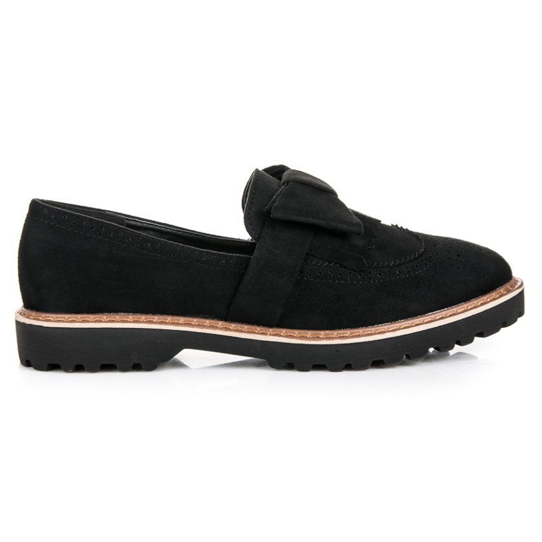 Bestelle Suede SHOES, moccasins black