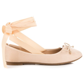 Ch. Creation Suede ballerinas brown