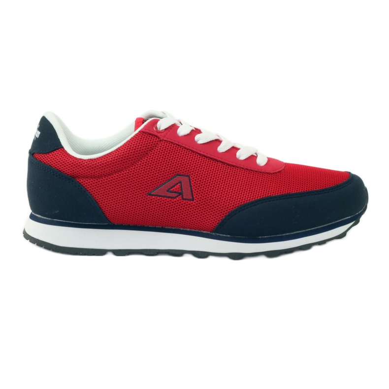 American Club American red tied sports shoes navy blue