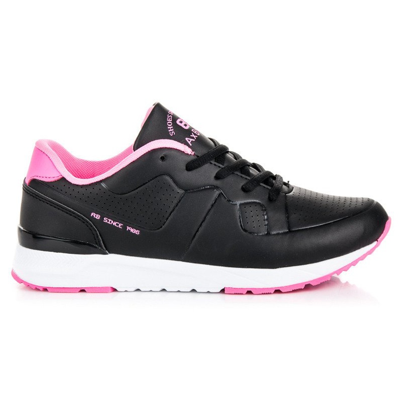 Ax Boxing Black women's sports shoes pink