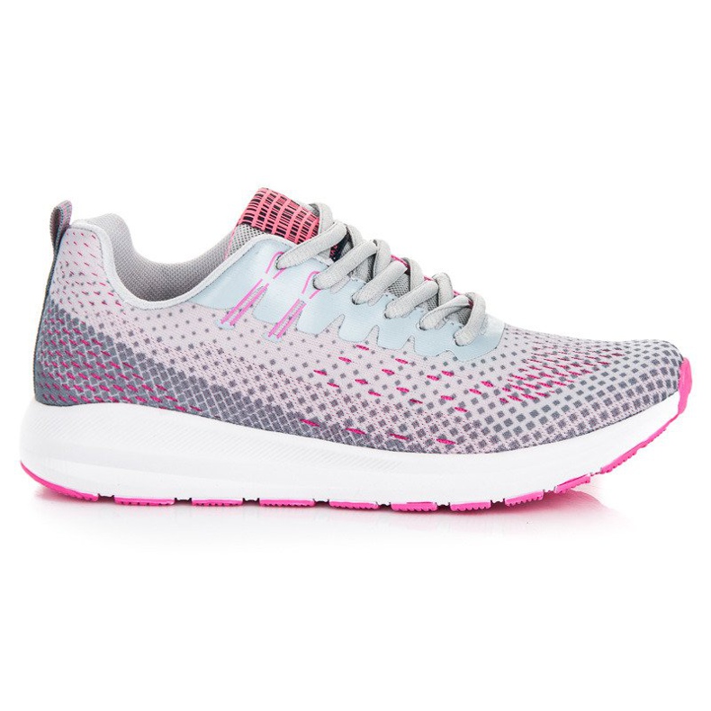 Ax Boxing Comfortable sports shoes grey pink