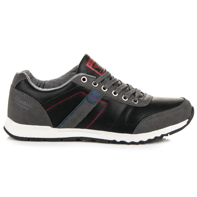 Arrigo Bello Gray Men's sneakers grey