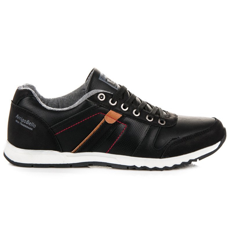 Arrigo Bello Black men's sneakers