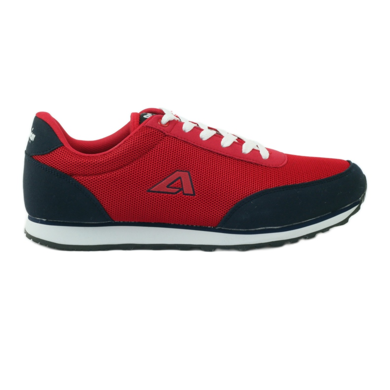 American Club American red men's tied sports shoes navy blue