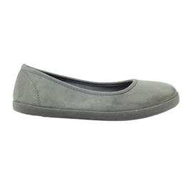 McKey Gray sneakers, slip-on sneakers grey