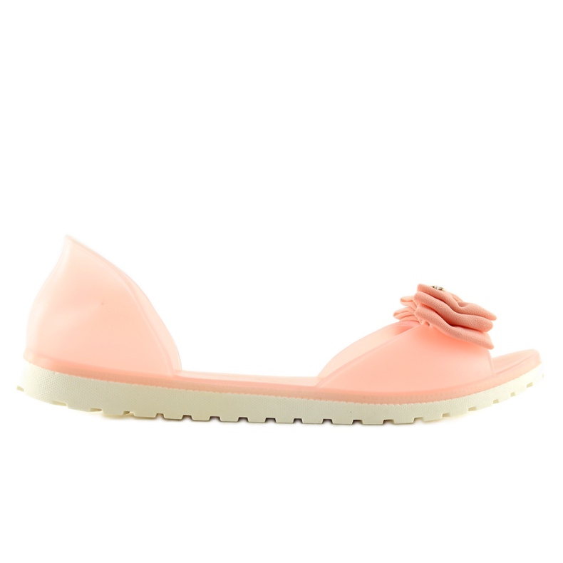 Open toe ballerinas meliski beige S1 nude pink
