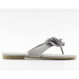 Gray CK31P gray flip-flops grey