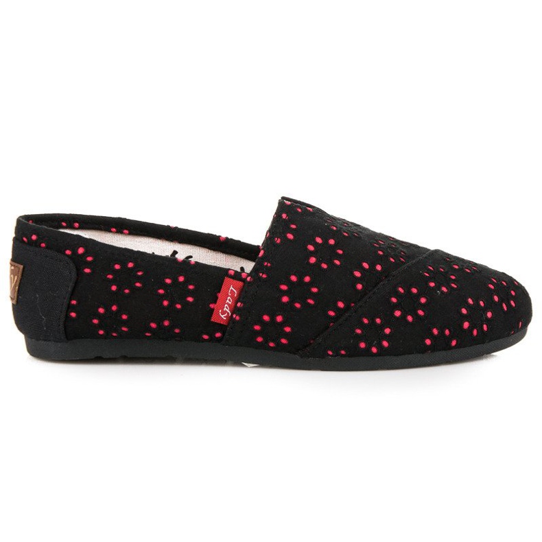 L. Day Slip-on Espadrilles black