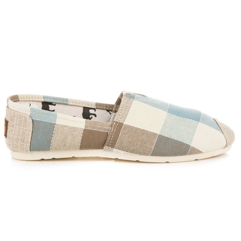 L. Day Comfortable Checkered Espadrilles multicolored