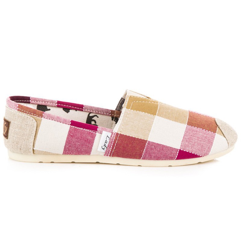 L. Day Comfortable Checkered Espadrilles multicolored