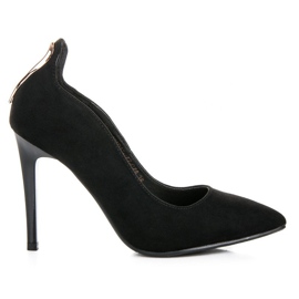 W. Potocki Sexy black high heels