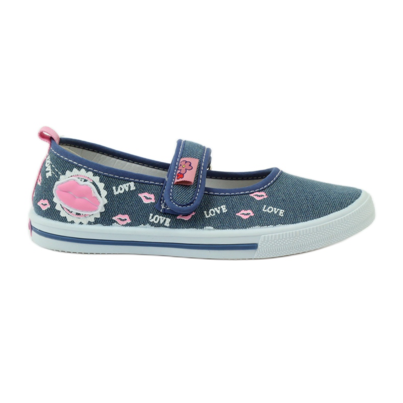 American Club Sneakers in the mouth with an American leather insole blue pink
