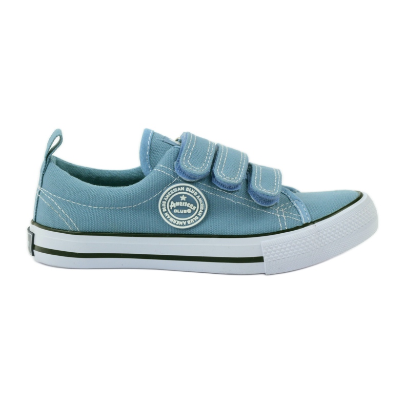 American Club American blue velcro sneakers