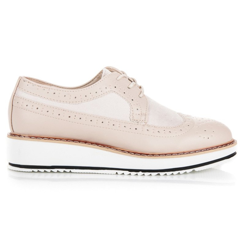 Super Me Beige lace-up shoes Super Me Beige lace-up shoes