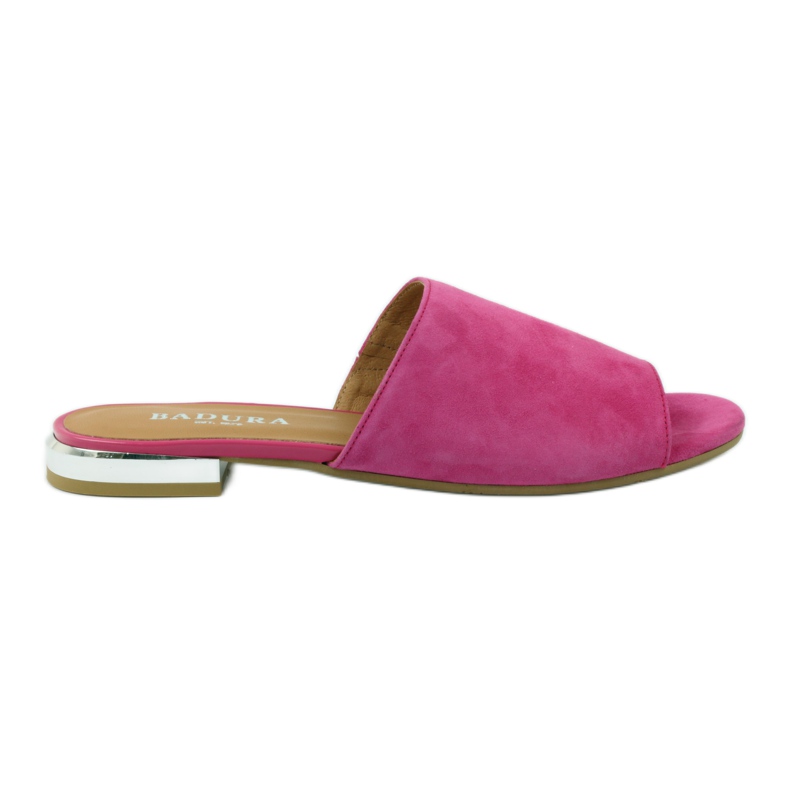 Elegant slippers Badura 5155 fuchsia pink