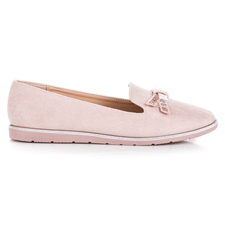 Anesia Paris Pink suede loafers Anesia Paris Pink suede loafers