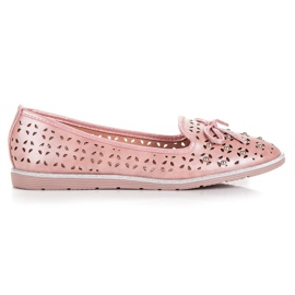 Sergio Todzi Openwork loafers pink Sergio Todzi Openwork loafers pink