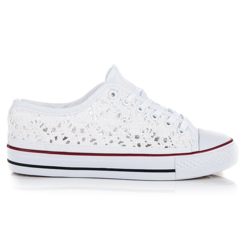 White lace sneakers White lace sneakers