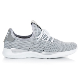 Gray slip-on sneakers grey Gray slip-on sneakers grey