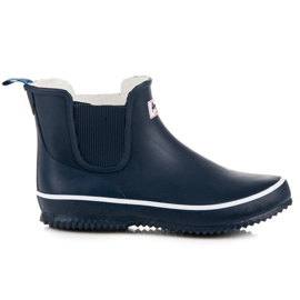 American Club American navy blue rain boots