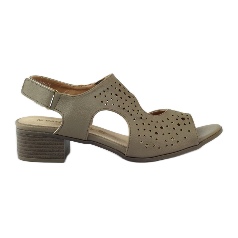 M.Daszyński Leather sandals Daszyński beige