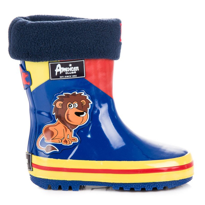 American Club Galoshes With American Warming blue