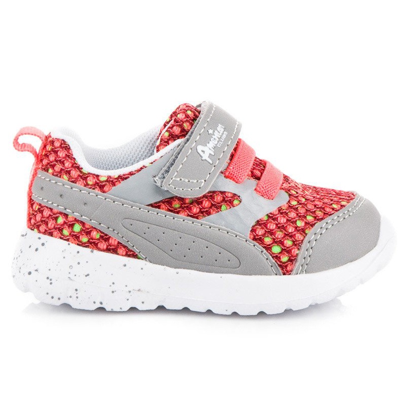 American Club Sport Shoes On Elastic Band And Turnip American grey