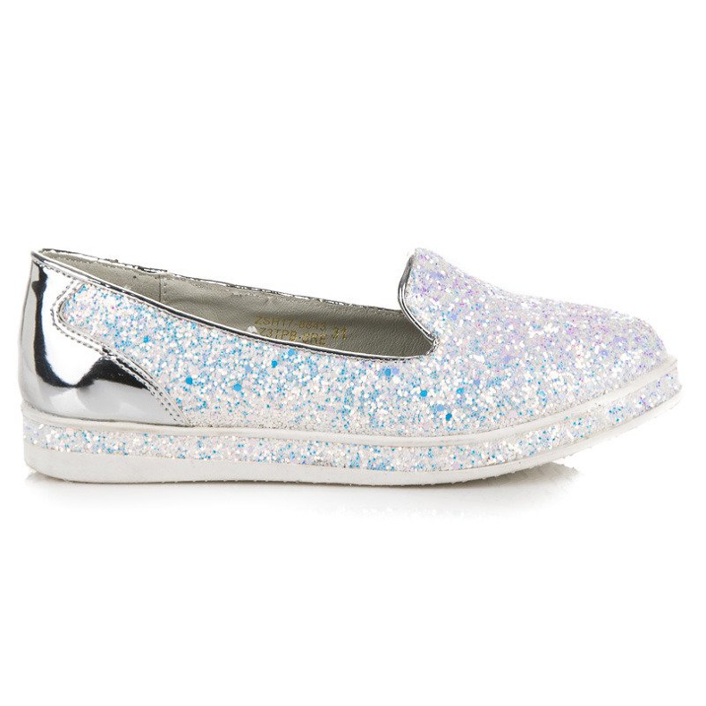 Glitter vinceza ballerinas multicolored grey blue