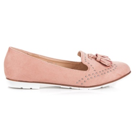 Sergio Todzi Pink boho loafers
