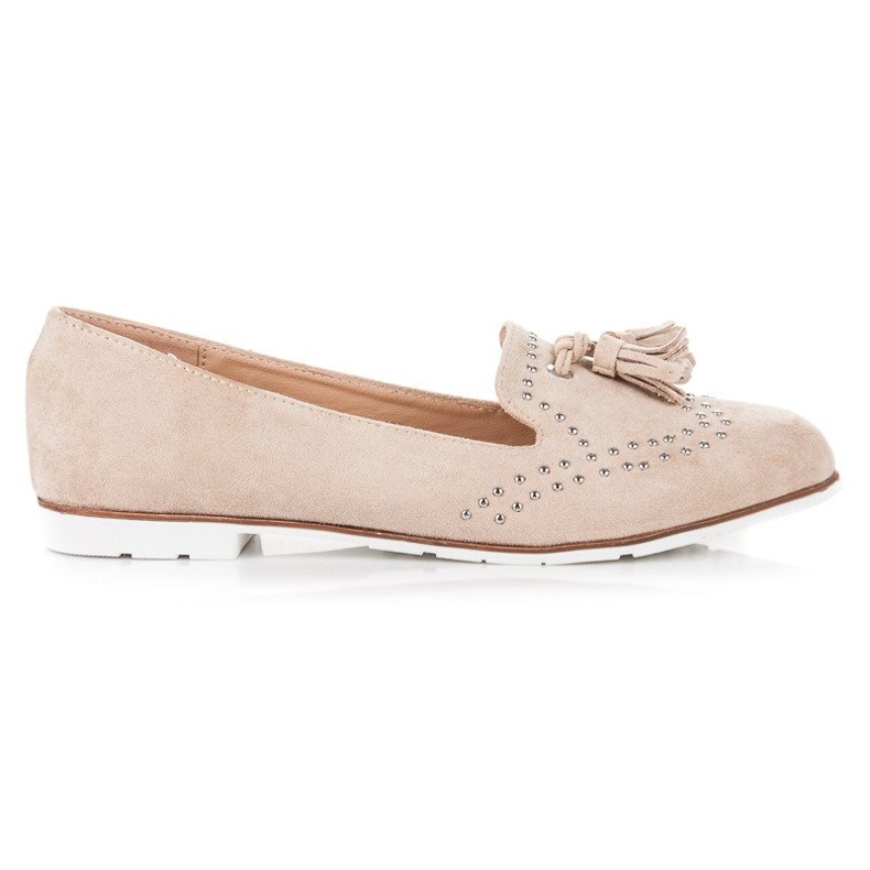 Sergio Todzi Beige boho loafers