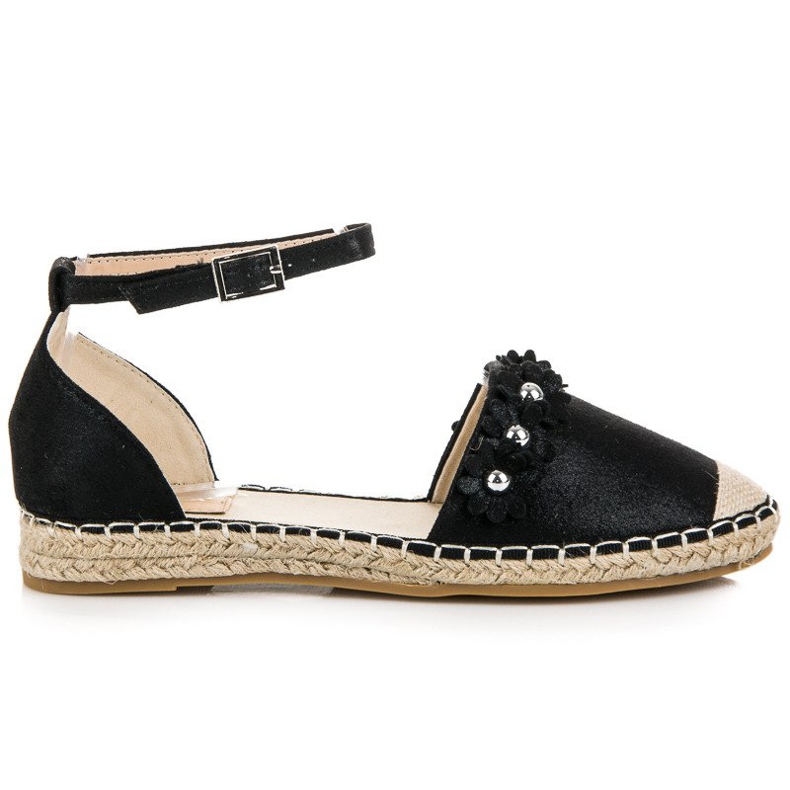 Anesia Paris Black espadrilles sandals Anesia Paris Black espadrilles sandals