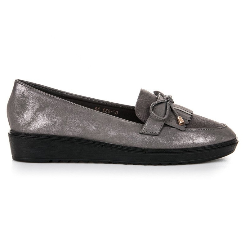 Queen Vivi Fashionable loafers for spring grey