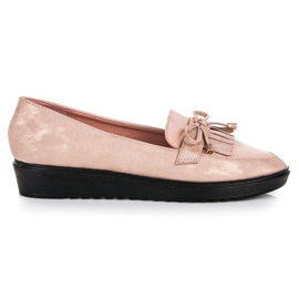 Queen Vivi Fashionable loafers for spring pink