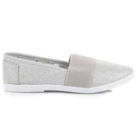 Silver slip-on mckeylor sneakers grey