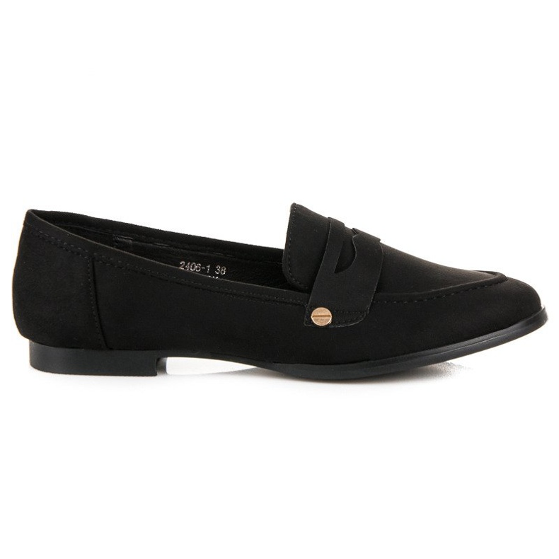 Sweet Shoes Black slip-on loafers Sweet Shoes Black slip-on loafers