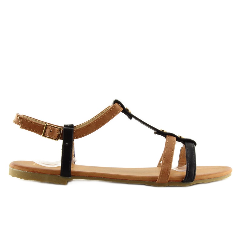 Black women's sandals N17332 black