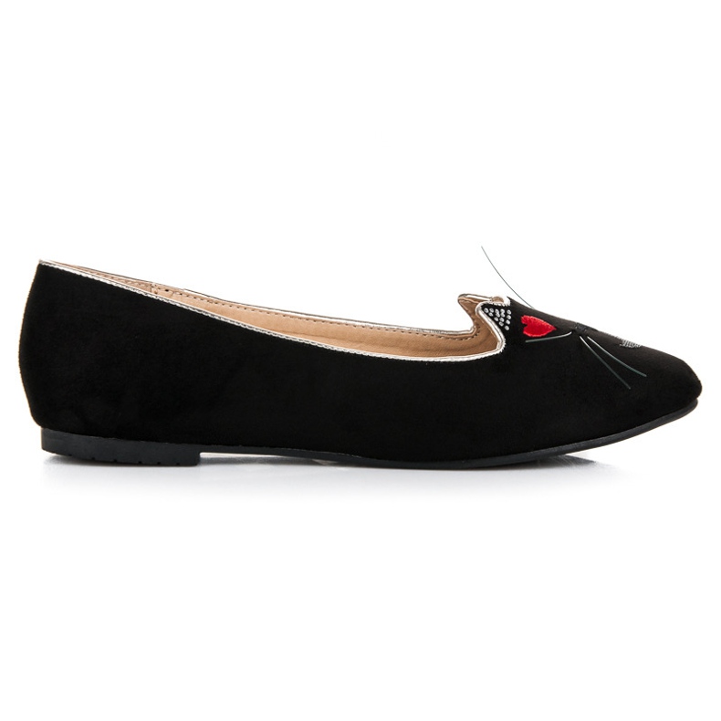 Vices Lordsy kitty ballerina black