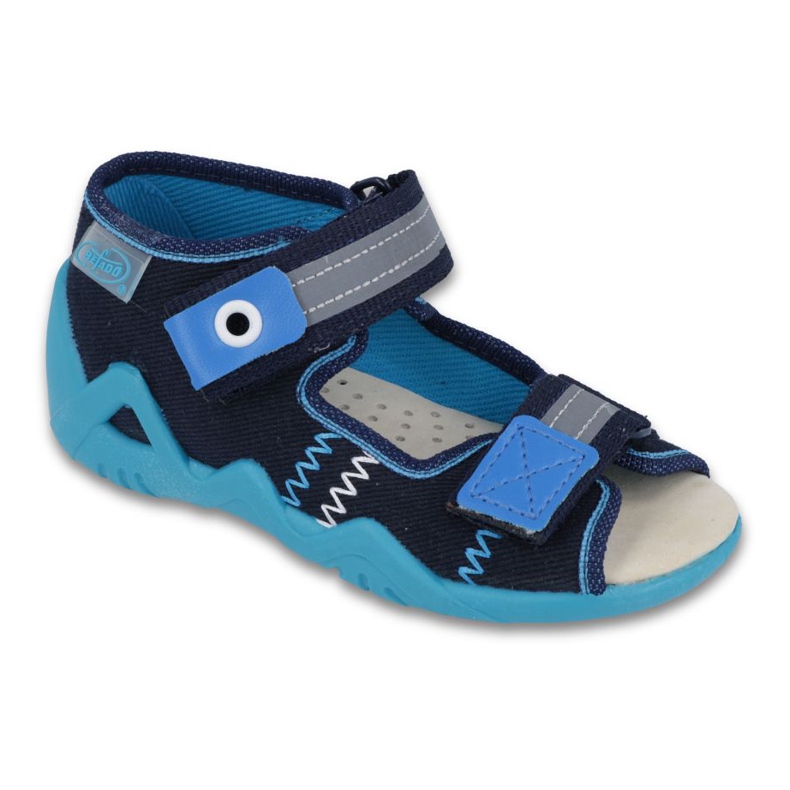 Befado children's shoes 250P074 navy blue Befado children's shoes 250P074 navy blue