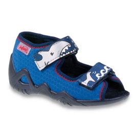 Befado children's shoes 250P069 blue Befado children's shoes 250P069 blue