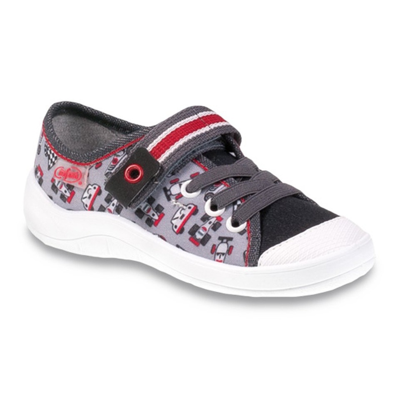 Befado children's shoes 251X083 red grey