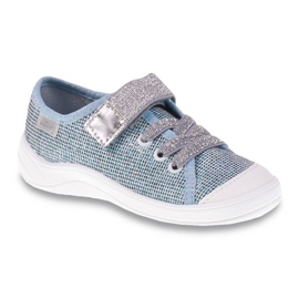 Befado children's shoes 251X097 grey blue Befado children's shoes 251X097 grey blue