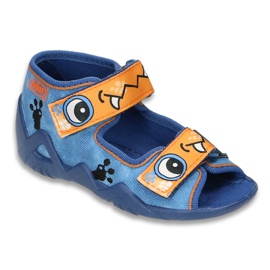 Befado children's shoes 250P056 blue Befado children's shoes 250P056 blue