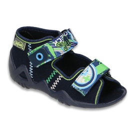 Befado children's shoes 250P058 navy blue Befado children's shoes 250P058 navy blue