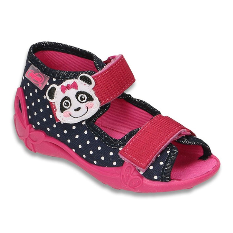 Befado children's shoes 242P063 navy blue
