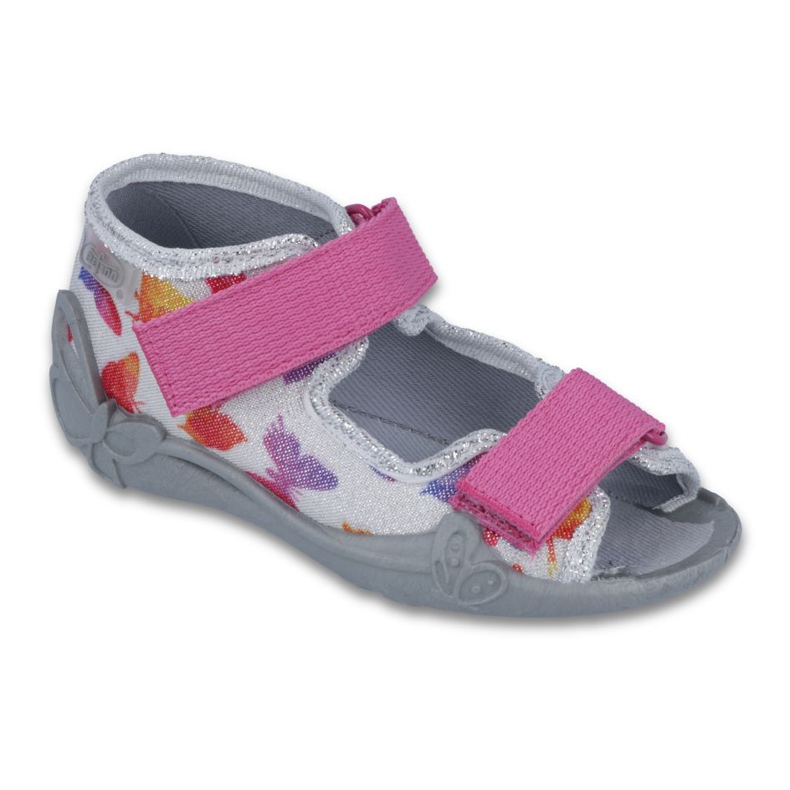 Befado children's shoes 242P075 pink grey