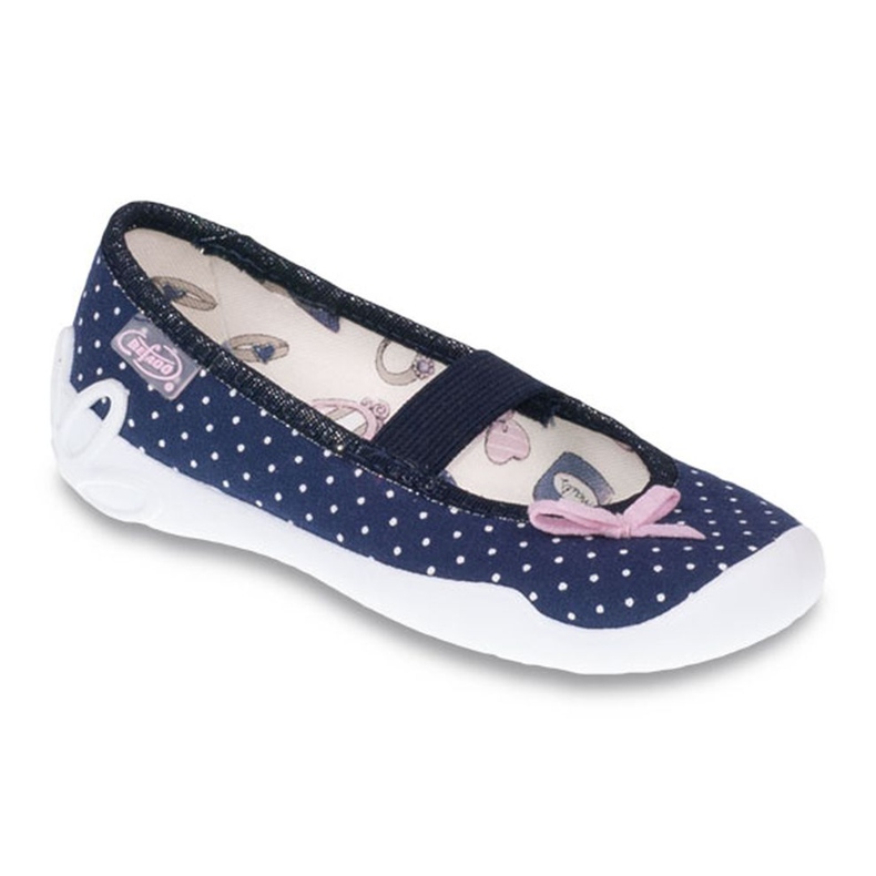 Befado children's shoes 193Y060 navy blue