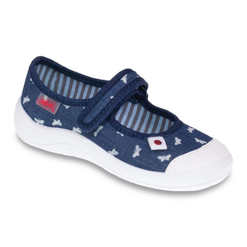 Befado children's shoes 208X038 navy blue blue Befado children's shoes 208X038 navy blue blue