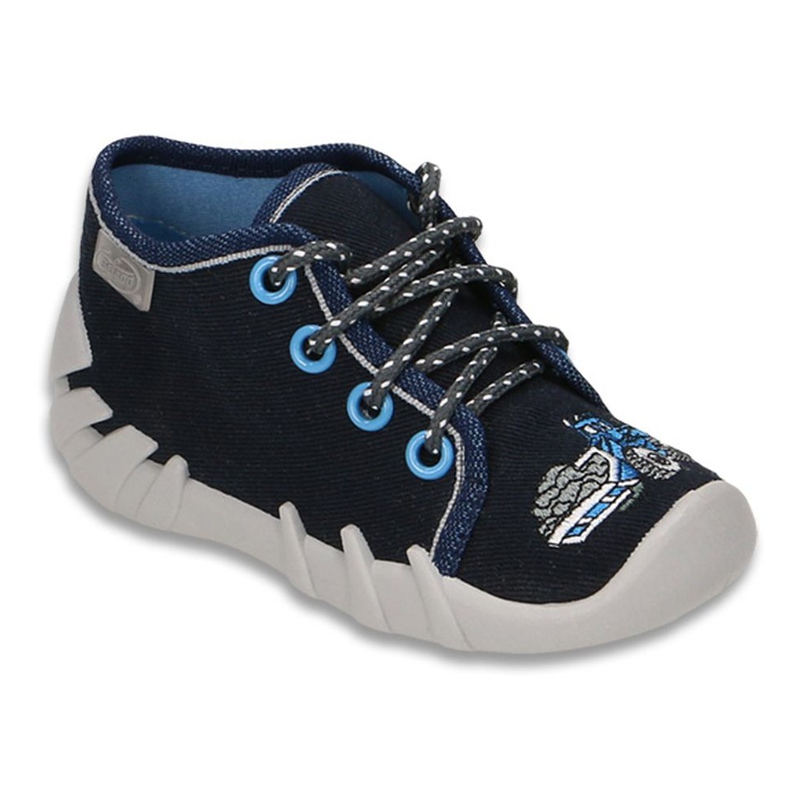 Befado colored children's shoes 130P063 navy blue