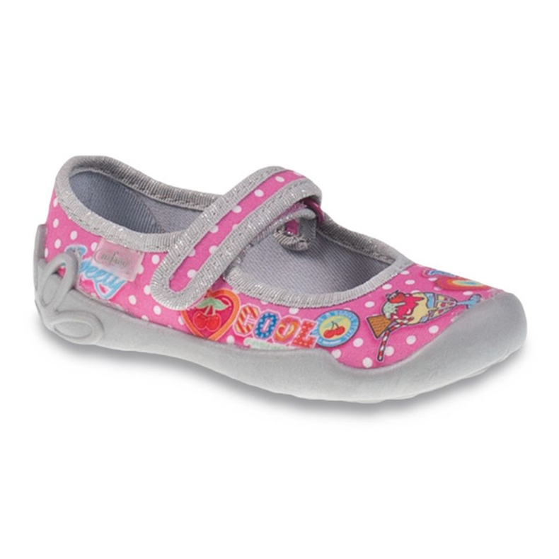 Befado children's shoes 114X282 pink blue white Befado children's shoes 114X282 pink blue white