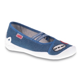 Befado children's shoes 116Y233 navy blue